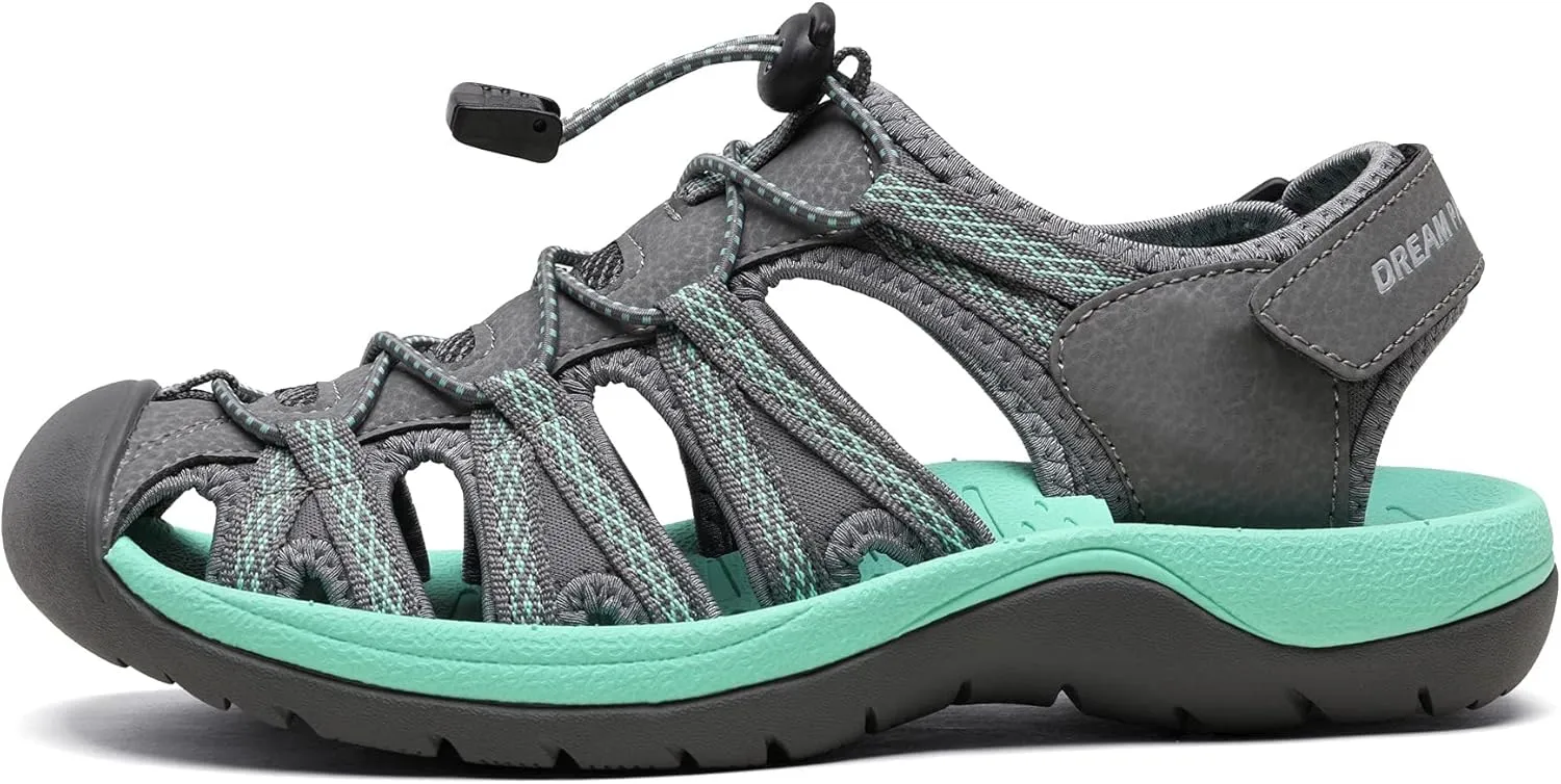 DREAM PAIRS Women's 160912-W Adventurous Summer Outdoor Sandals