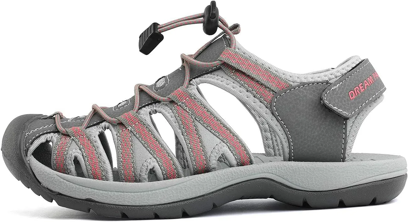 DREAM PAIRS Women's 160912-W Adventurous Summer Outdoor Sandals