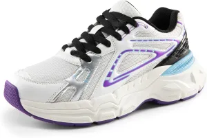 DREAM PAIRS Women's Platform Chunky Liv Fashion Sneakers Walking Lace-Up Comfortable Y2K-Style Sneakers Workout Sport Work Casual Tennis Shoes
