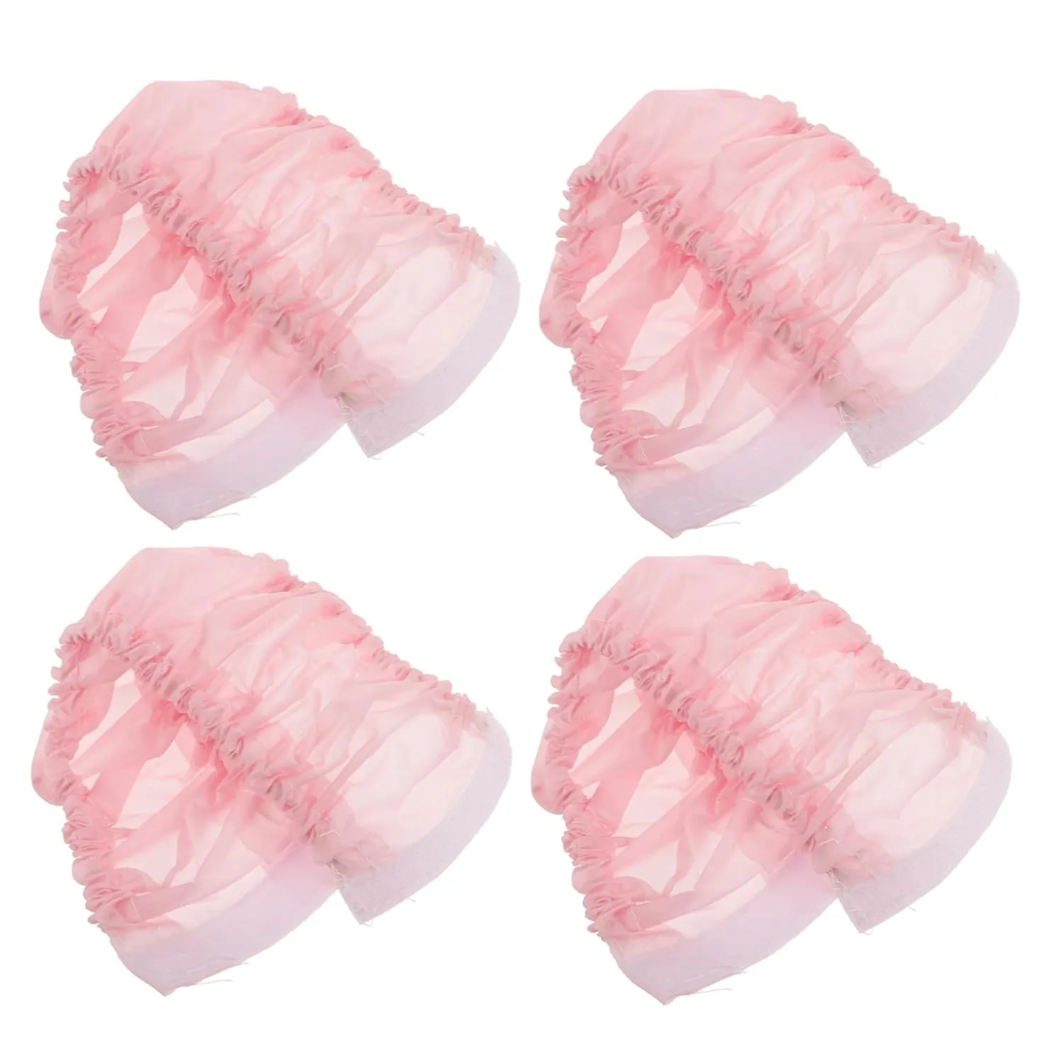 ERINGOGO 4pcs Non Slip Wheel Dust Boots for Baby Pram Wheel Covers Wheelchair Tire Covers Rv Trailer 3.54x3.54x2.75 Inches