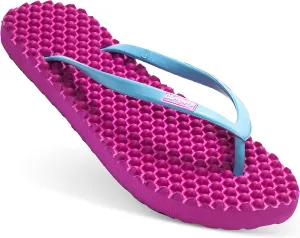 Flip Flops For Women - Beach & Shower Sandals For Womens, Comfortable Massage Acupressure Slippers, Indoor & Outdoor Footwear