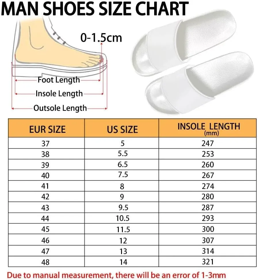 Footwear for Mens Open Toe Athletic Sandals Anti-Slip Sole Slide Sandals Pillow House Flat Shoes Comfortable Slip On Slippers for Indoor & Outdoor