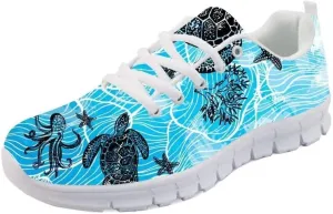 Forchrinse Purple Bling Bling Galaxy Space Print Unisex Sneakers,Women Running Shoes Men Lightweight Athletic Sports Shoes Breathable