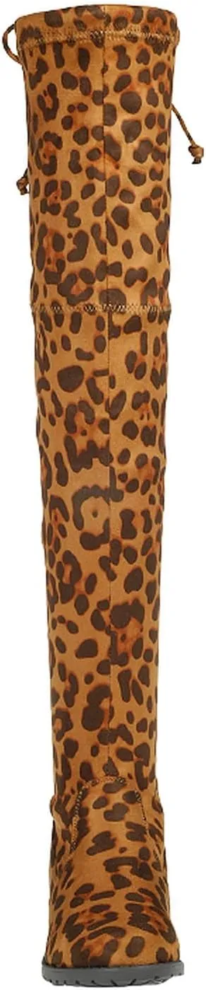 Forever Link Jalen-H4 Women's Over The Knee Thigh High Flat Boot