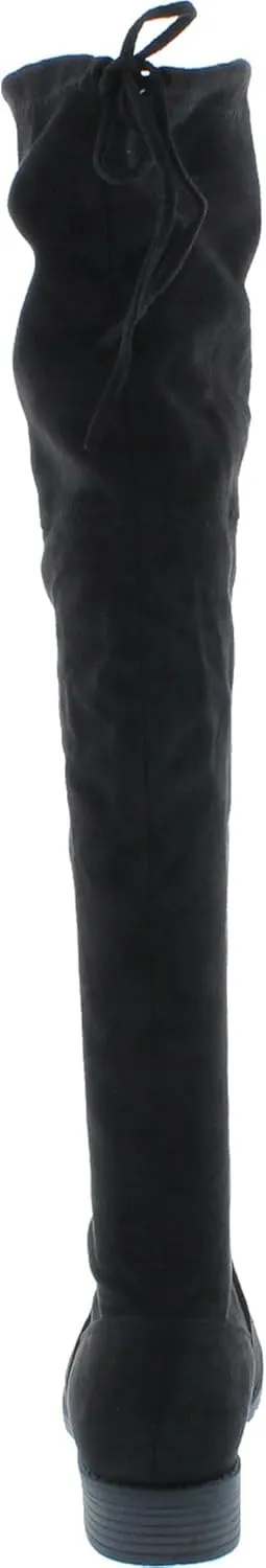 Forever Link Jalen-H4 Women's Over The Knee Thigh High Flat Boot