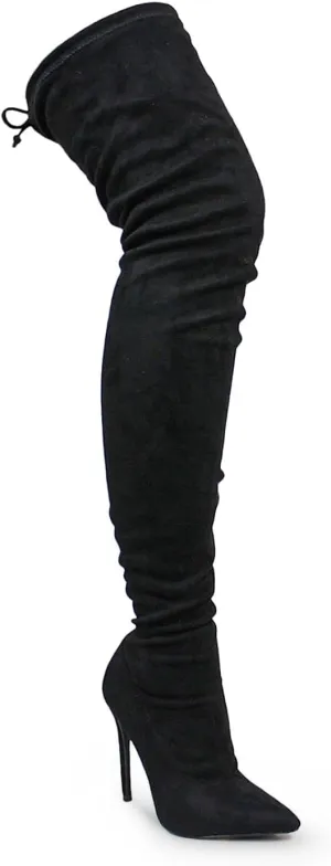 FREDERICK'S OF HOLLYWOOD Women's Thigh-High Boots, FOH-HEIDI