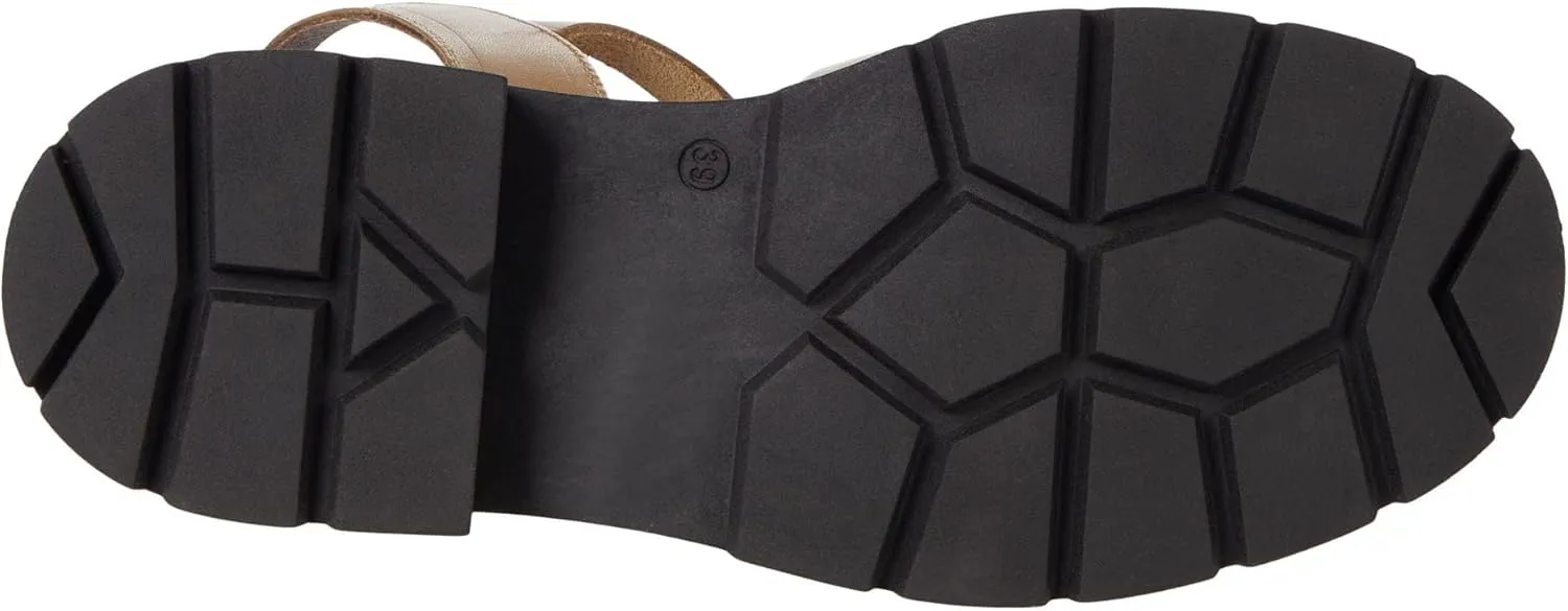 Free People Delaney Fisherman Platform - Women Platform Sandals - Leather Upper and Lining - Rubber Outsole