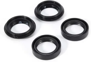 Front Fork Oil Seals Dust Boots Wiper Kit High Quality Durable Rubber Material 33x46x11mm Fit for CB400 CJ360T CB400T HAWK CM400A CM400C CM400E CM400T CB450SC CB450T HAWK CM450A