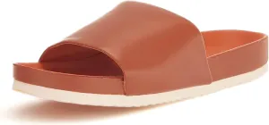 Gentle Souls by Kenneth Cole Men's Montauk One Band Shoes Leather Sandal, Elevated Comfort Footbed