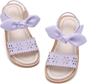 GINFIVE Toddler Girls Sandals Little Girls Kids Summer Shoes Toddler Sandals