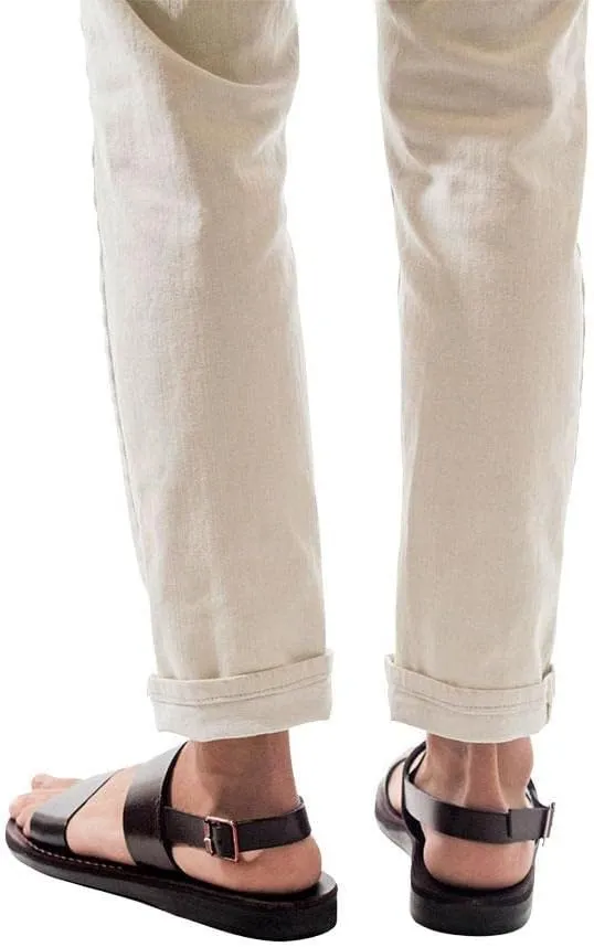 Golan - Leather Two Strap Sandal - Mens Sandals