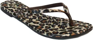 H2K Women's Glitter Flat Thong Sandal