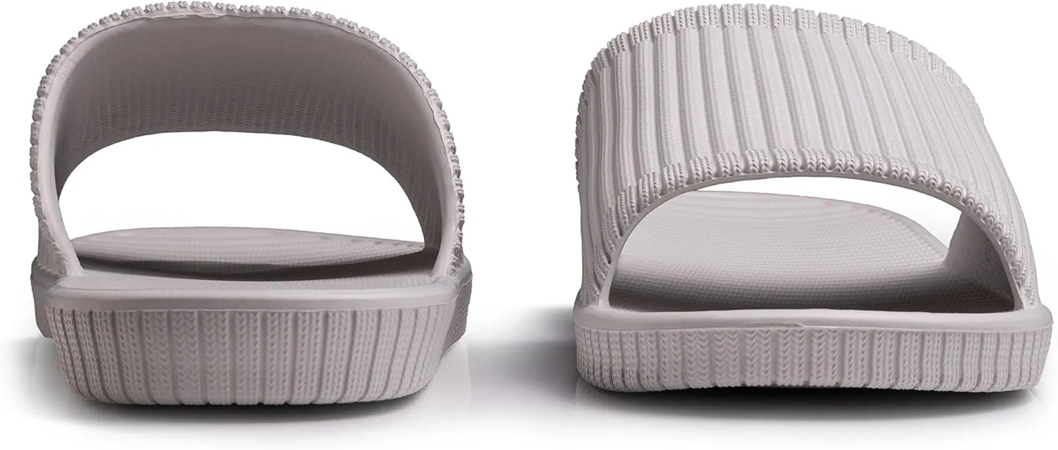 Happy Lily Shower Shoes, Women & Men’s Shower Slippers, Slides Sandals Pool Slides House Slippers Non-Slip Indoor Bathroom Shoes Beach Sandals