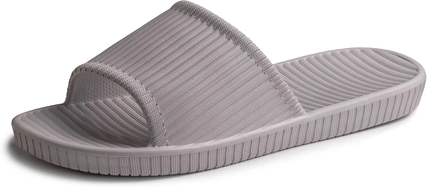 Happy Lily Shower Shoes, Women & Men’s Shower Slippers, Slides Sandals Pool Slides House Slippers Non-Slip Indoor Bathroom Shoes Beach Sandals