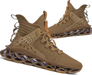 Hello MrLin Men's Running Shoes Non Slip Athletic Tennis Walking Blade Type Sneakers Hip Hop