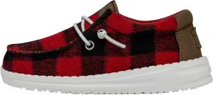 Hey Dude Boys Wally Youth Jersey Shoes