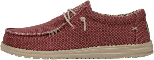 Hey Dude Men's Wally Stitch | Men's Loafers | Men's Slip On Shoes | Comfortable & Light-Weight