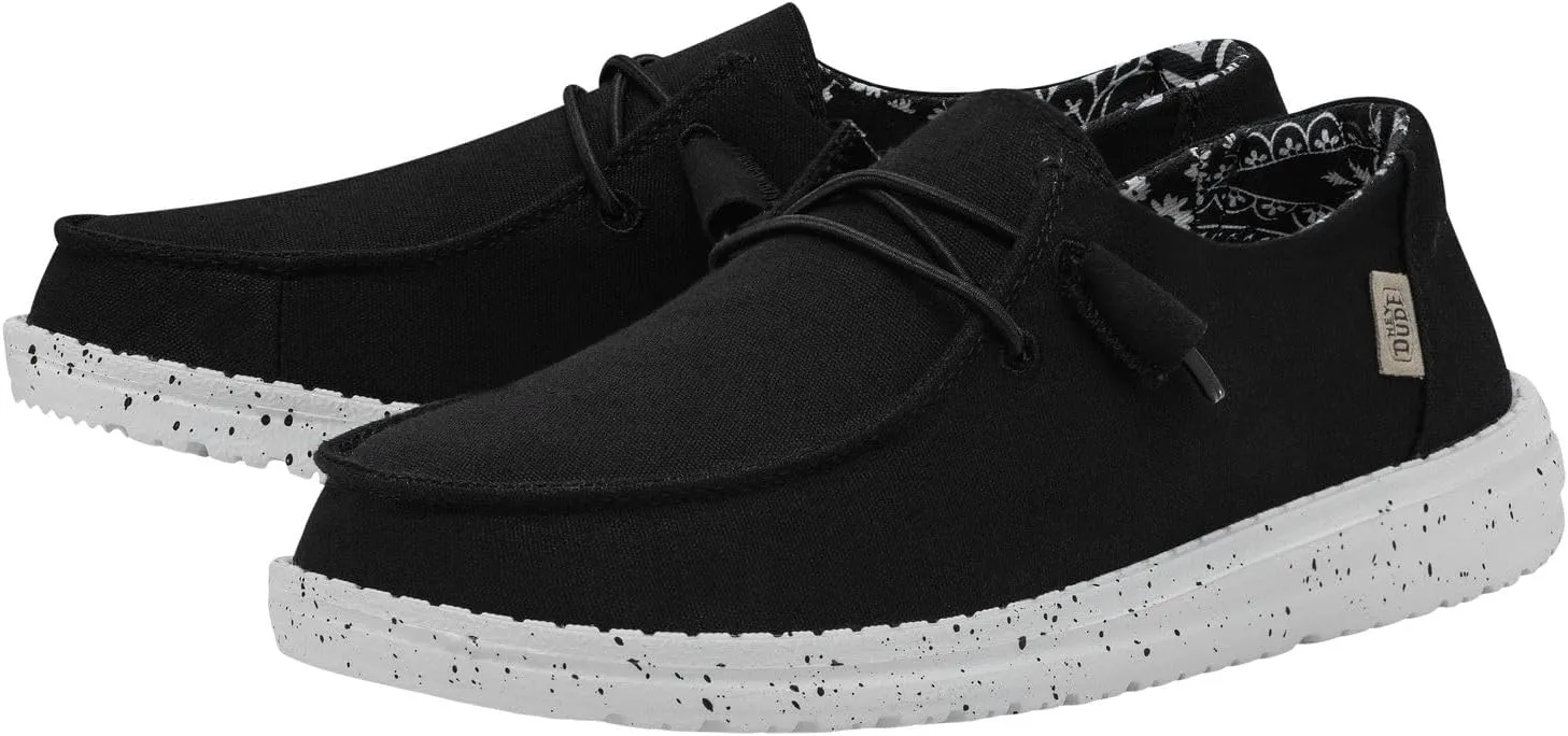 Hey Dude Wendy Basic | Women's Shoes | Women Slip-on Loafers | Comfortable & Light-Weight