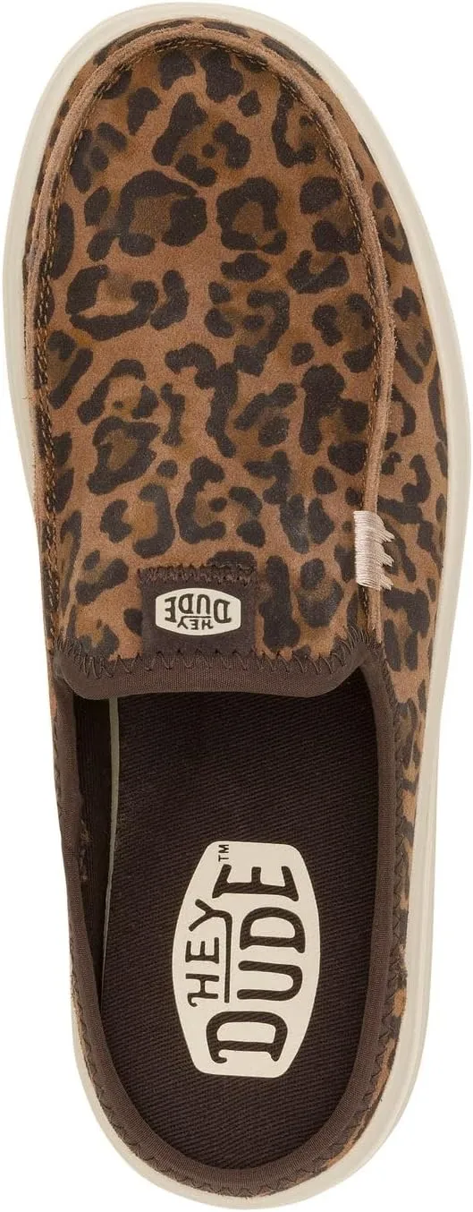 Hey Dude Women's Austin Lift Classic | Women's Shoes | Women Slip-on Loafers | Comfortable & Light-Weight