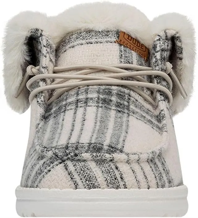 Hey Dude Women's Wendy Fold plaid Boot