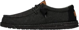 HEYDUDE Men's Wally Washed Canvas, Men’s Shoes, Slip-on Loafers, Comfortable & Light-Weight