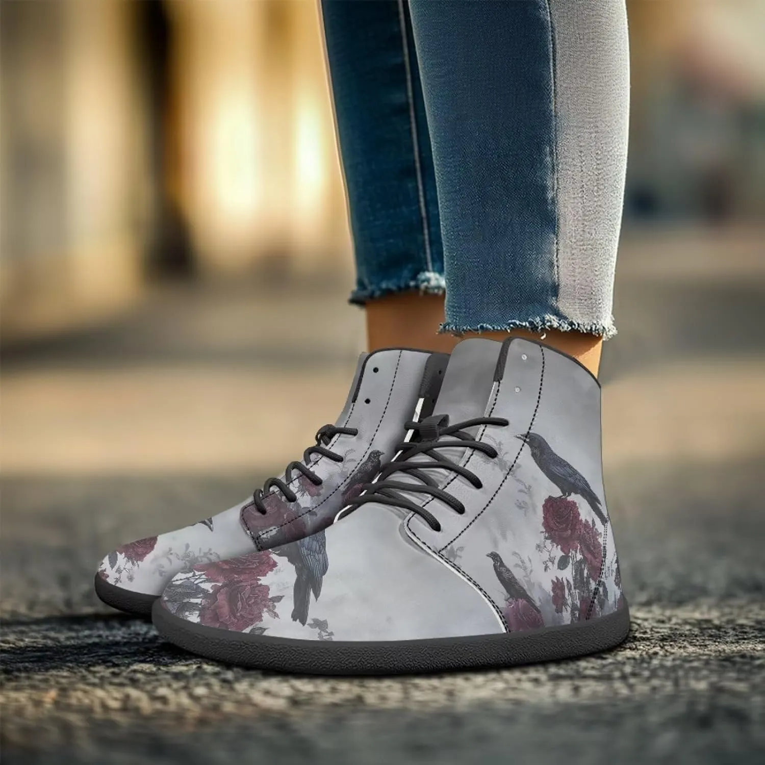 High Top Walking Barefoot Shoes for Men Women Running Sneakers Driving Loafers Work Training Shoes