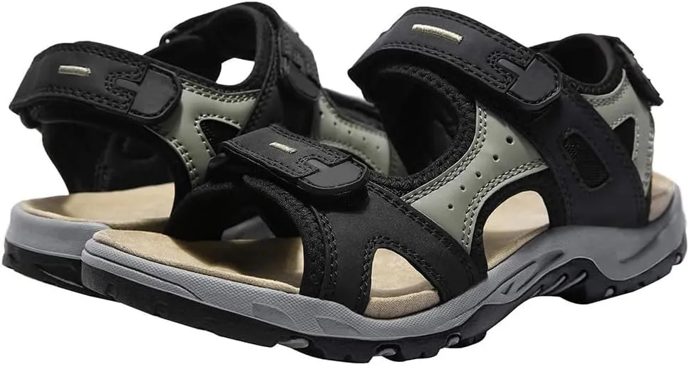Hiking Sandals for Women, Comfortable Sports Sandals Waterproof for Beach Water Walks with Arch Support