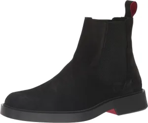 HUGO Men's Iker Suede Chelsea Boot Hiking Shoe