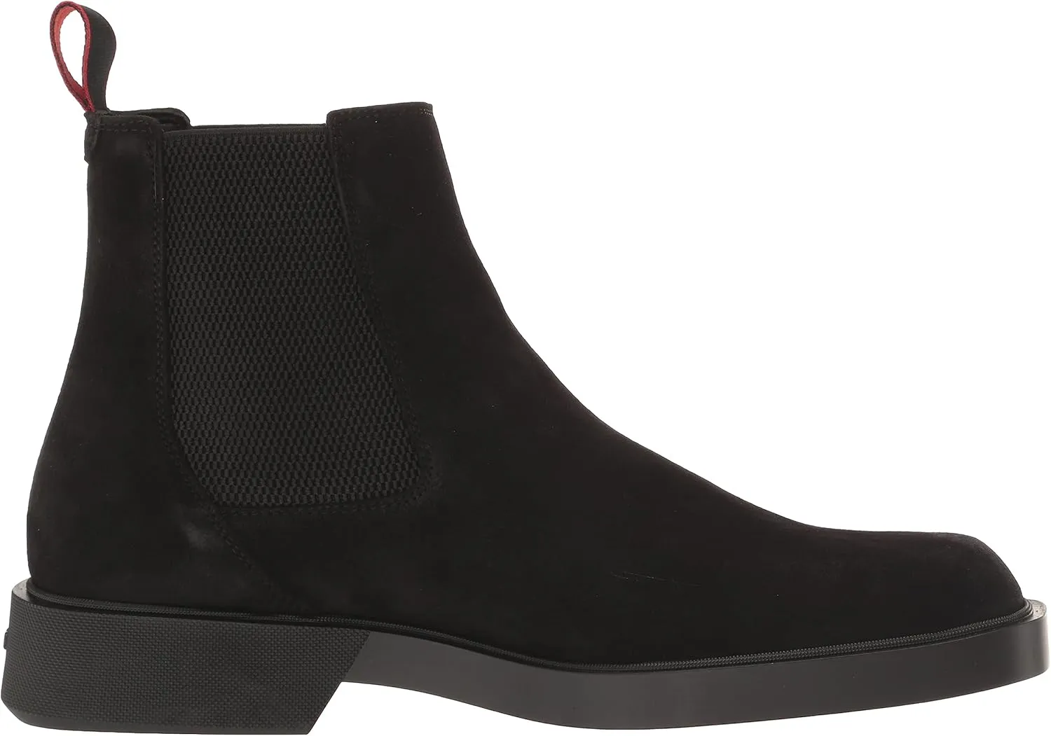 HUGO Men's Iker Suede Chelsea Boot Hiking Shoe