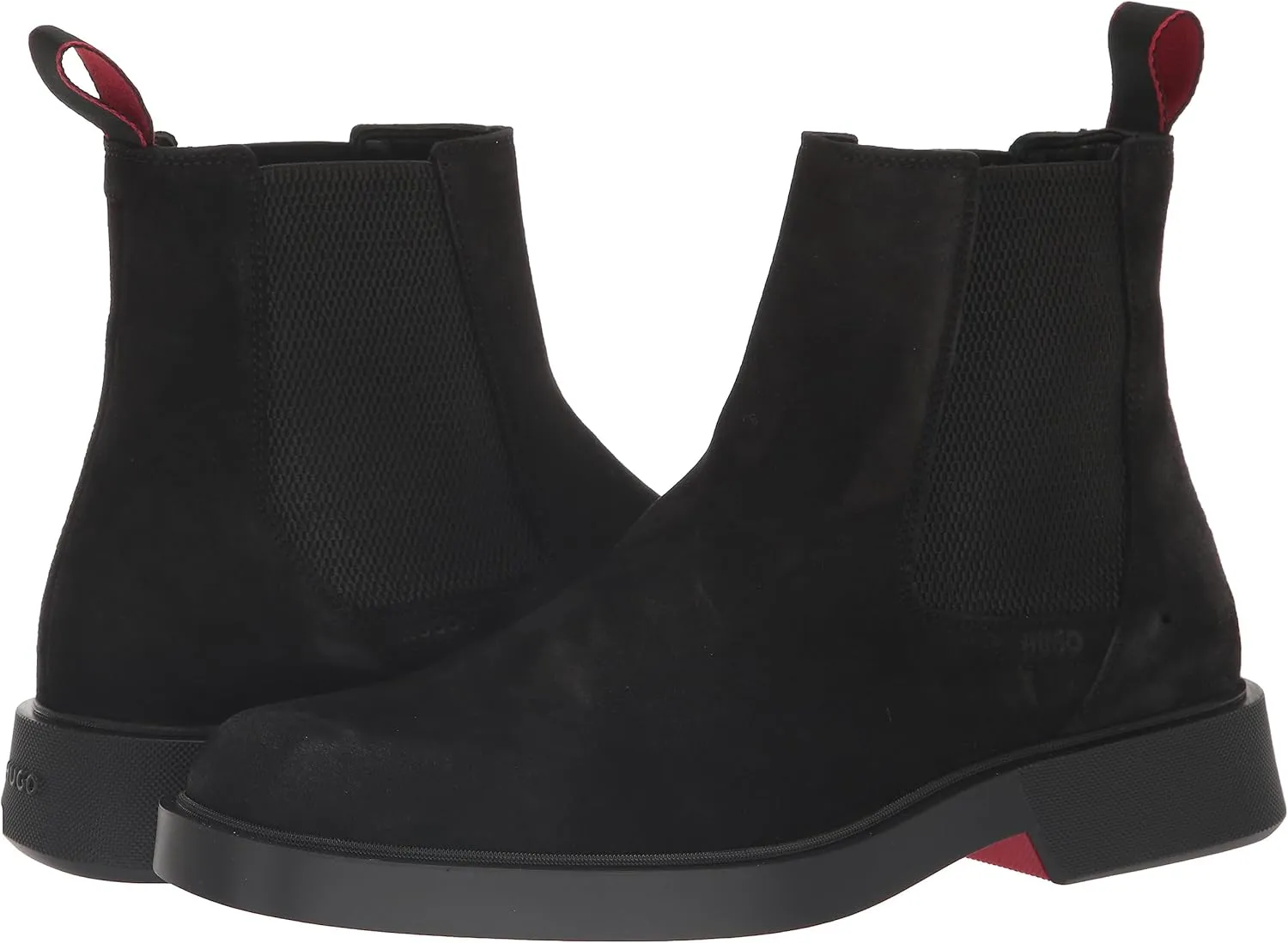 HUGO Men's Iker Suede Chelsea Boot Hiking Shoe