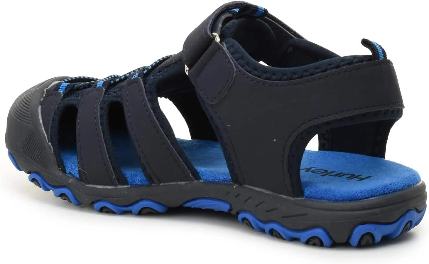 Hurley Kid's and Toddlers Water Sandals - Beach Sandals for Boys and Girls, Lightweight Durable Closed Toe with Adjustable Upper for Outdoors, Water Play and Pool Champ