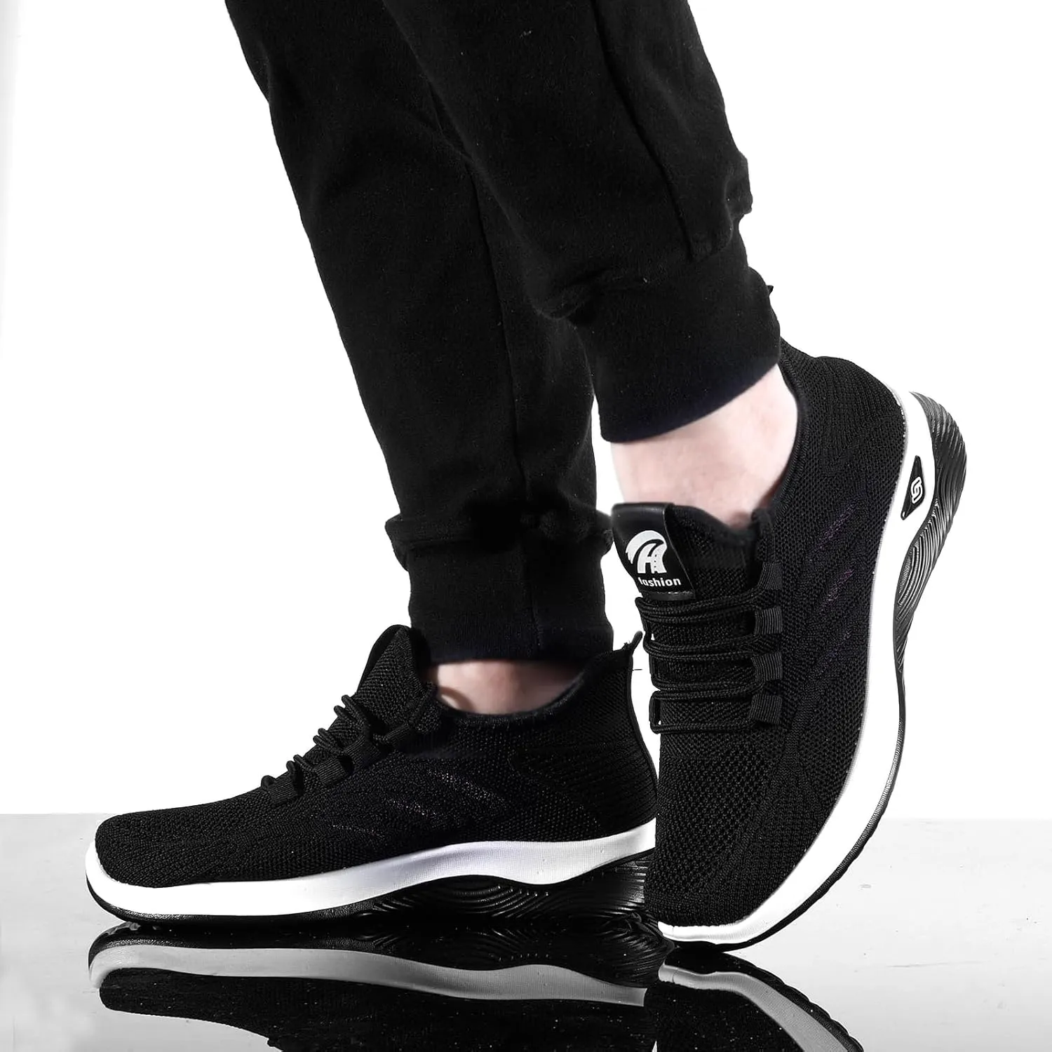 ihinzry Women's Flying Woven Sneakers Lightweight Comfortable Mesh Walking Shoes Outdoor Non Slip Breathable Tennis Shoes