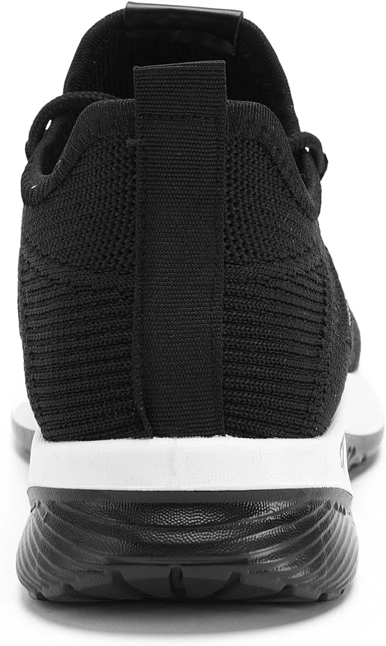 ihinzry Women's Flying Woven Sneakers Lightweight Comfortable Mesh Walking Shoes Outdoor Non Slip Breathable Tennis Shoes