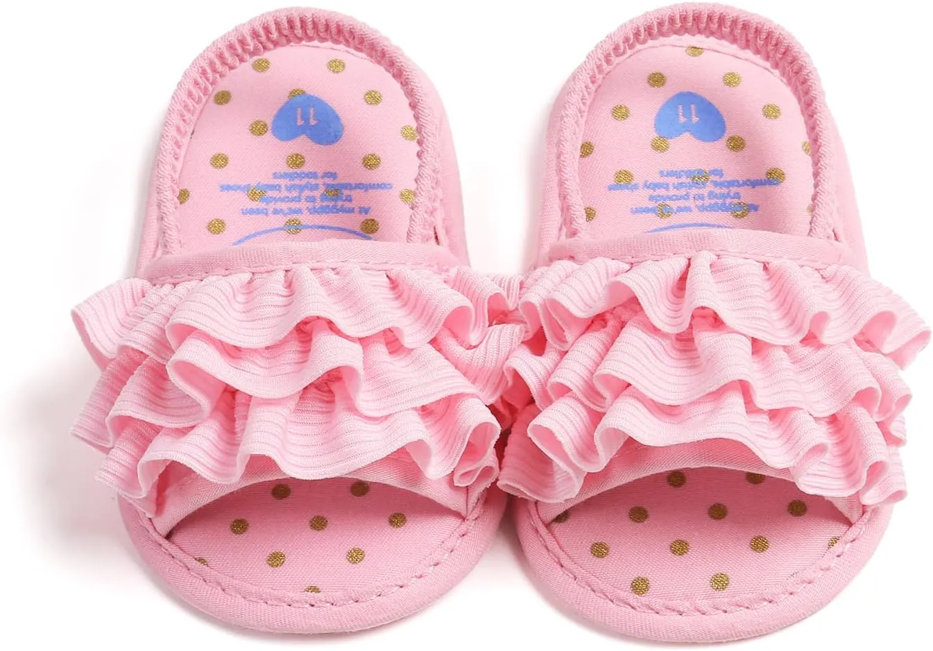 Infant Baby Boys Girls Sandals Summer Baby Wedding Dress Flat Shoes Newborn Crib Shoes First Walkers Prewalkers Shoes