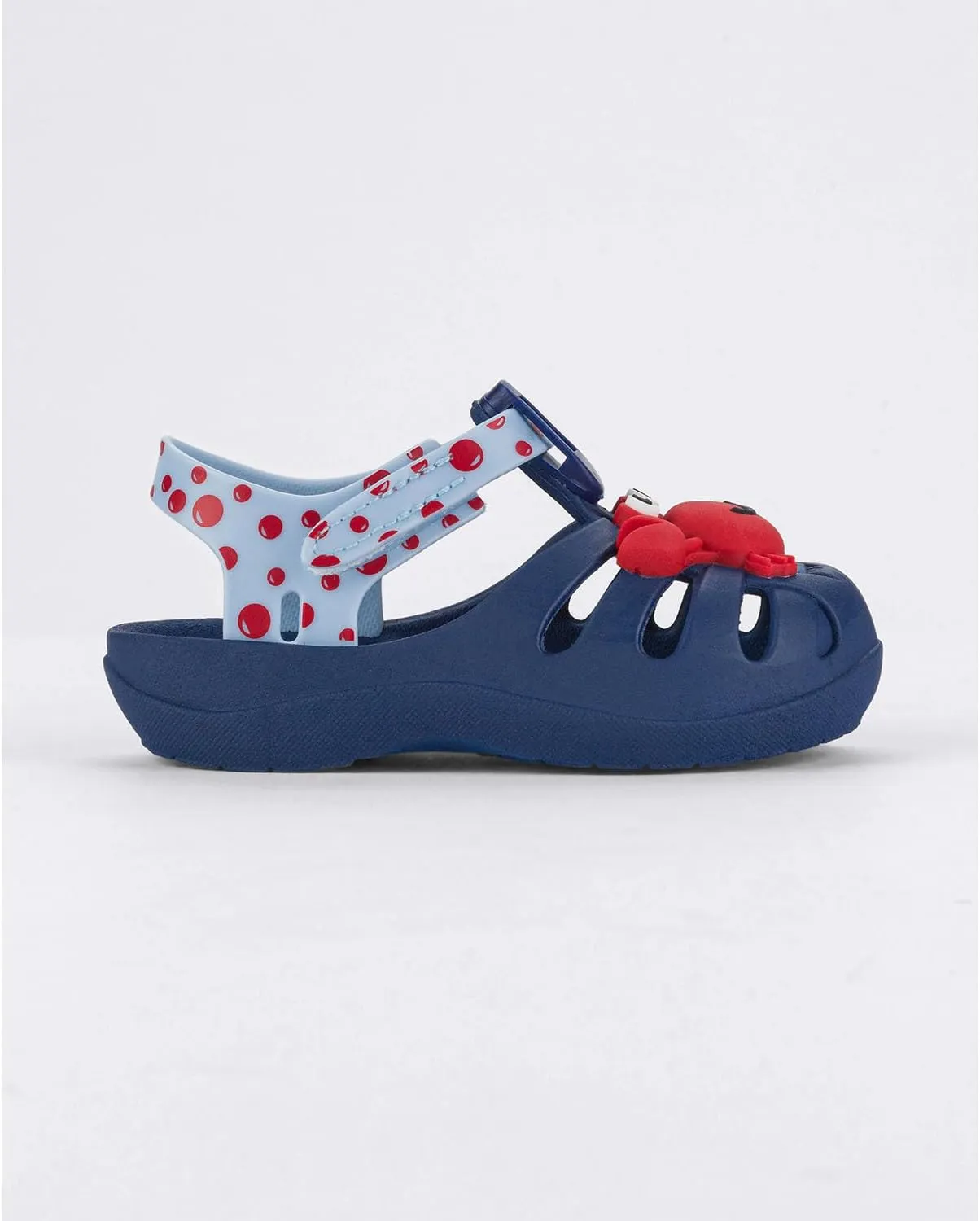 Ipanema Summer Baby Sandals - Closed-Toe Sandals for Toddlers with Velcro Closure, Easy On/Off, Comfy, Breathable, Lightweight, Water Resistant PVC