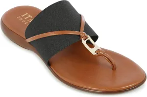 ITALIAN Shoemakers Womens Callisto Sandals 9 Black