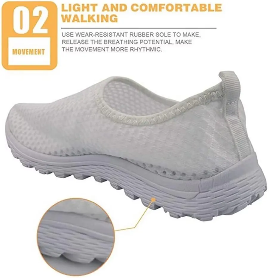 Jeiento American Flag Shoes for Men Women Road Running Shoes Womens Mens Comfortable Walking Tennis Sneakers Athletic Shoes