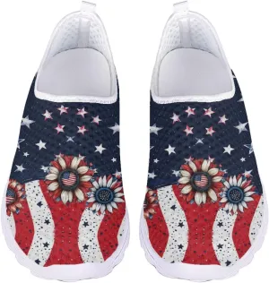 Jeiento Halloween Shoes for Women Men Halloween Party Walking Running Sneaker Shoes Slip-On Breathable Mesh Workout Fashion Shoes