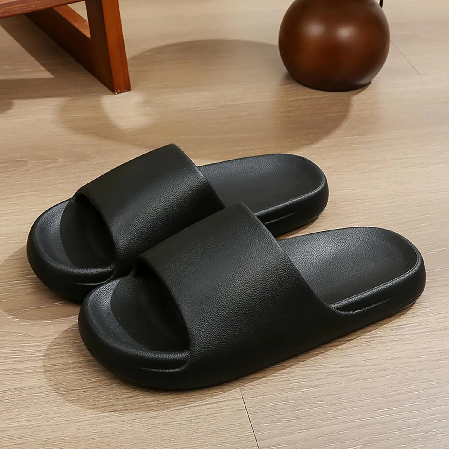 Jerzmy Cloud Slides for Women Men | Extra Soft House Slippers Shower Pool Shoes | Non Slip Comfy Sandals for Summer Indoor Outdoor Beach
