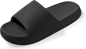 Jerzmy Cloud Slides for Women Men | Extra Soft House Slippers Shower Pool Shoes | Non Slip Comfy Sandals for Summer Indoor Outdoor Beach