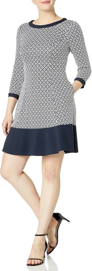 Jessica Howard Women's Fit and Flare Dress (Regular, Petite & Plus)