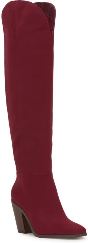 Jessica Simpson Womens Ravyn Zipper Over-The-Knee Boots