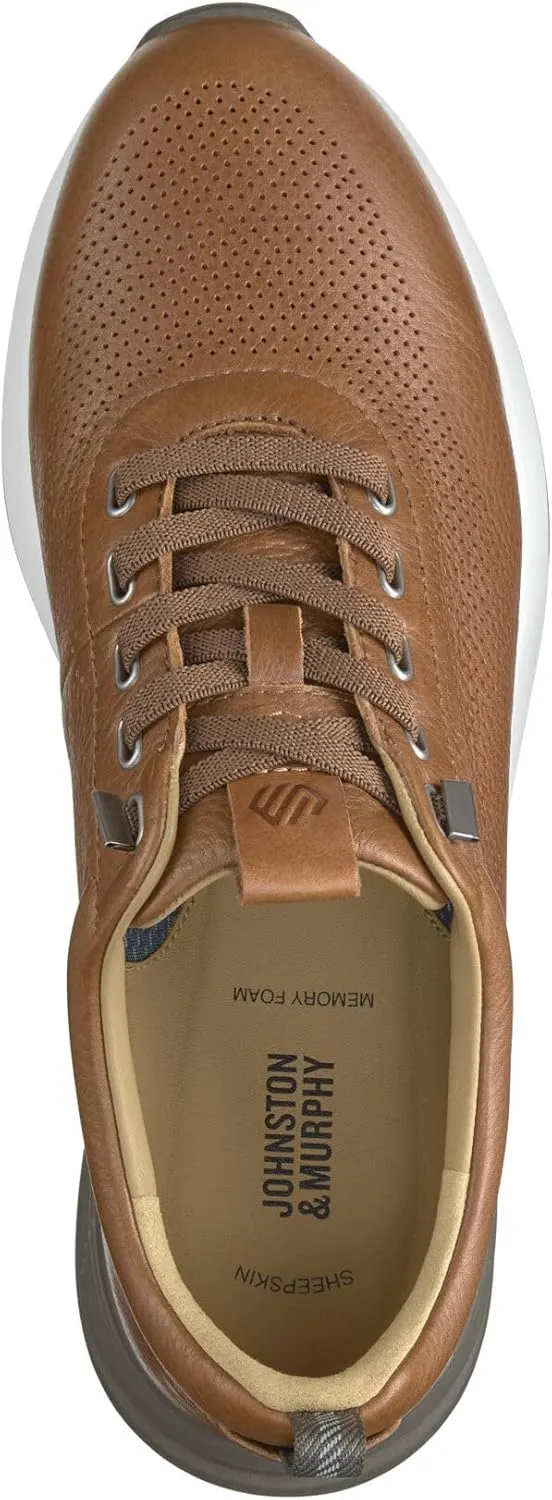 Johnston & Murphy Kinnon Jogger Men’s Shoes – Men’s Casual Sneakers, Comfortable Shoes for Men, Mens Fashion Sneakers