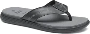 Johnston & Murphy Men’s Upton Flip-Flop Sandals, Leather Flip Flops for Men, Casual Summer Shoes