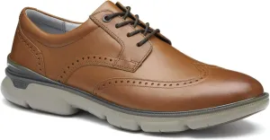 Johnston & Murphy Men’s XC4 Tanner Wingtip Shoes, Men’s Dress Sneakers, Casual Work Shoes for Men with Waterproof Construction
