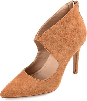 Journee Collection Womens Junnper Faux Suede Booties