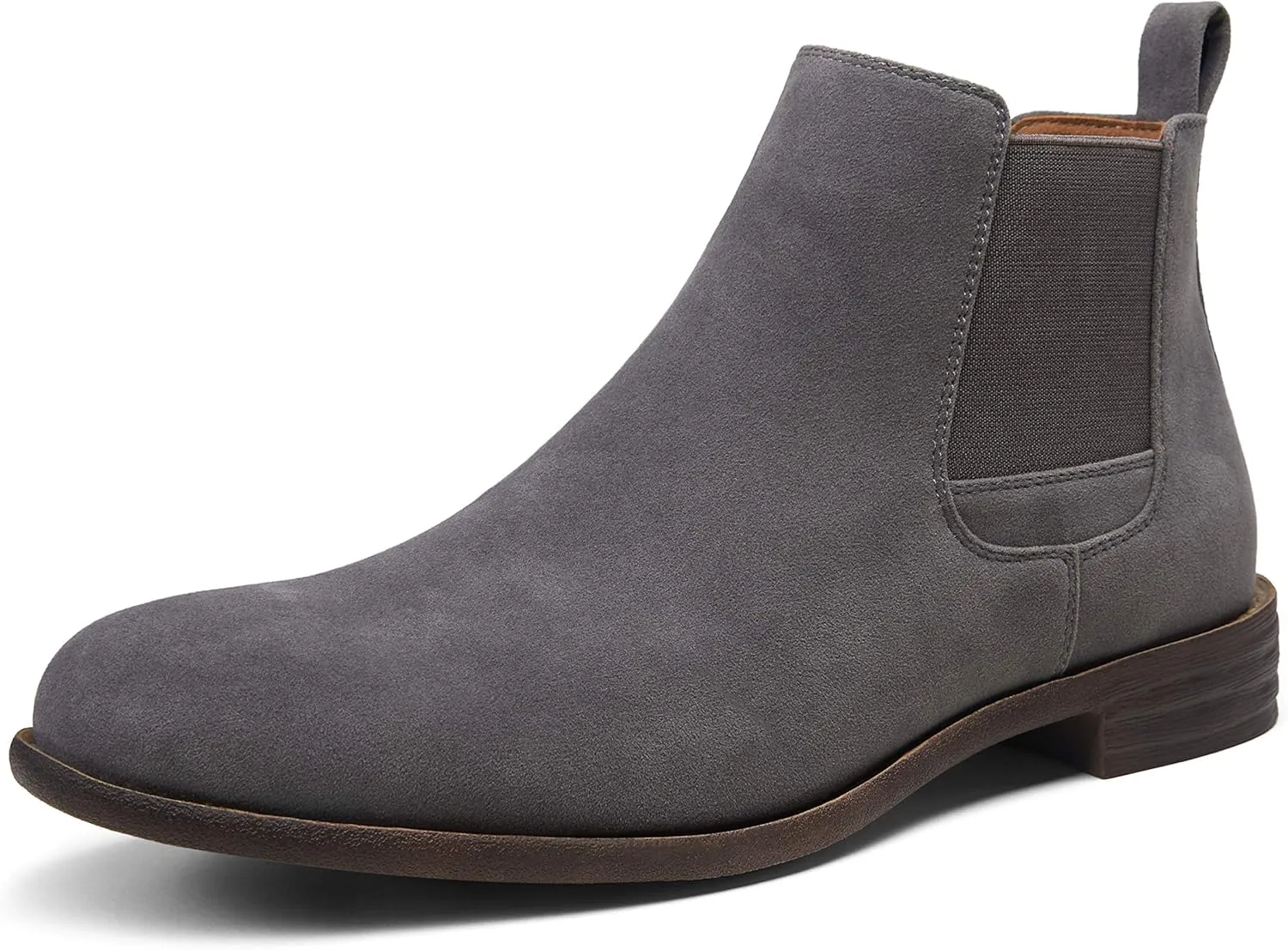 Jousen Men's Chelsea Boots Lightweight Casual Chukka Ankle Boots Classic Elastic Dress Boots For Men