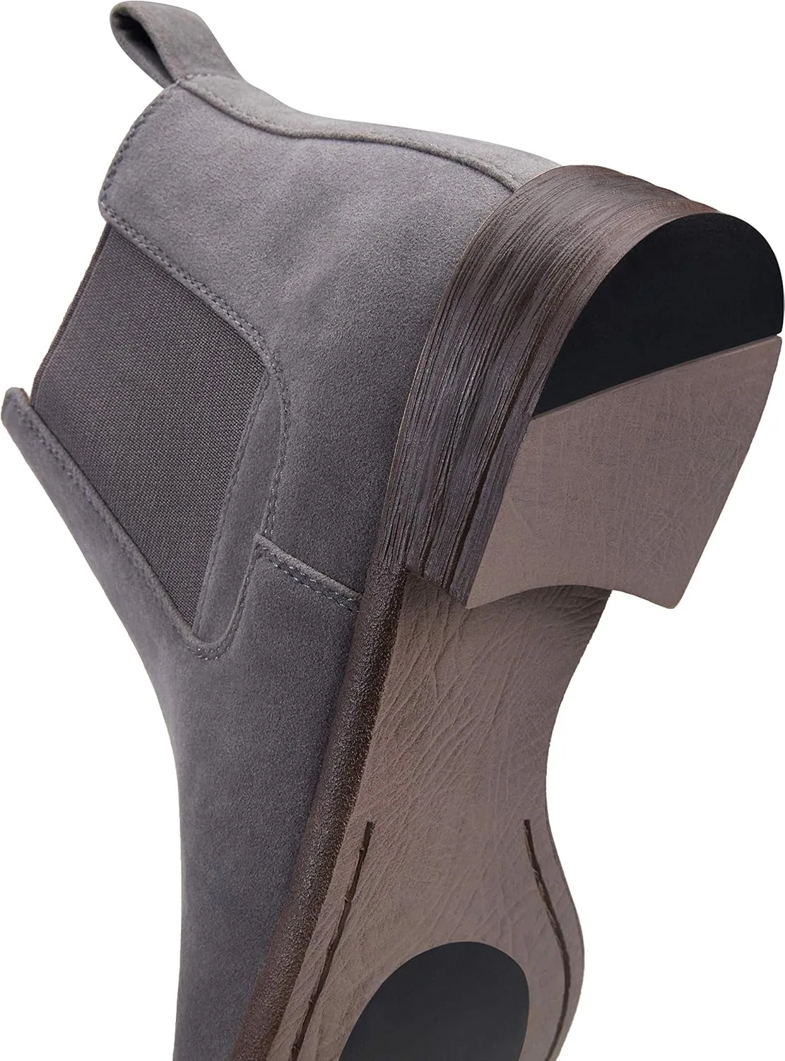 Jousen Men's Chelsea Boots Lightweight Casual Chukka Ankle Boots Classic Elastic Dress Boots For Men