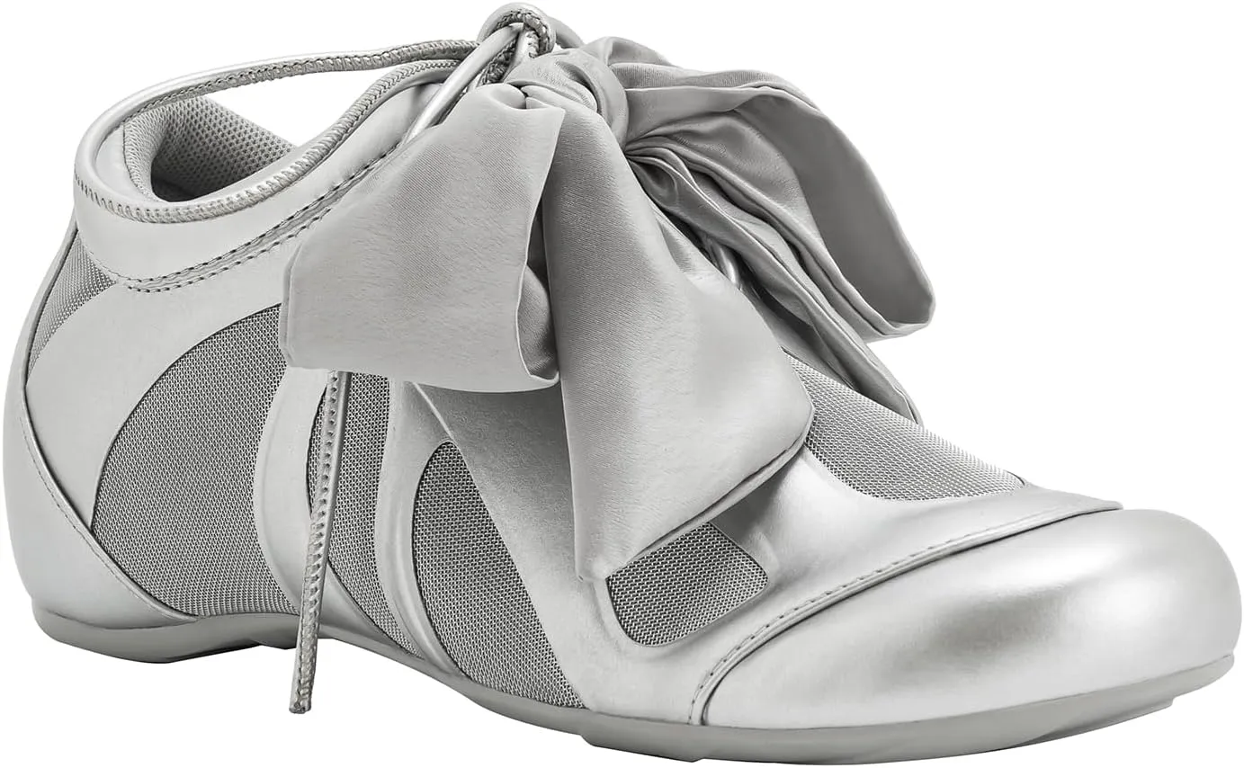 JW PEI Women's Rosie Bow Tie Low Top Sneakers