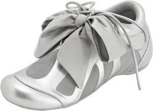 JW PEI Women's Rosie Bow Tie Low Top Sneakers